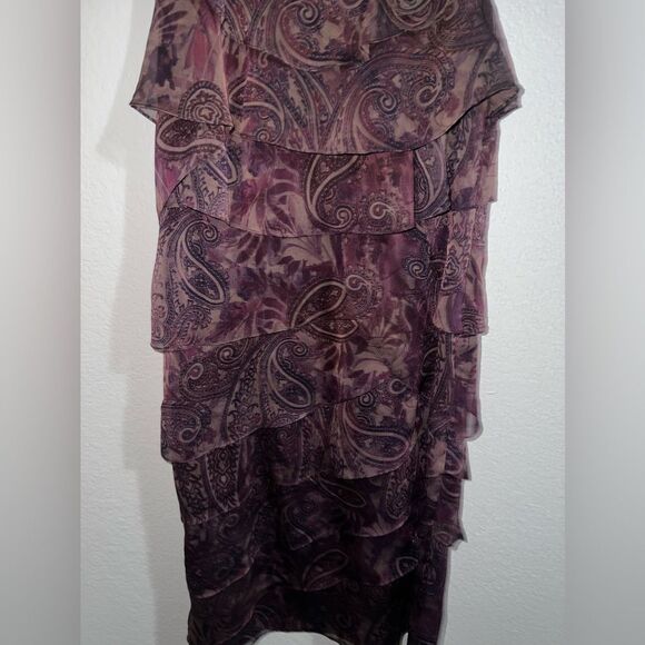 NWOT KATHY ROBERTS DRESS SIZE 8 EXCELLENT CONDITION - Picture 4 of 7